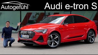 Audi e-tron S sportback - the 1000 NM EV FULL REVIEW 2021 - Autogefühl
