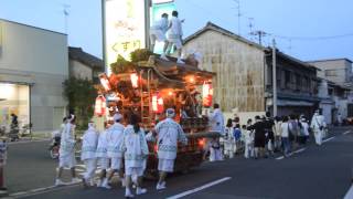 2014大阪市だんじり祭り生野区巽神社本宮　西足代②（平成26年7月15日）