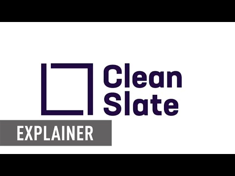 The Clean Slate Initiative