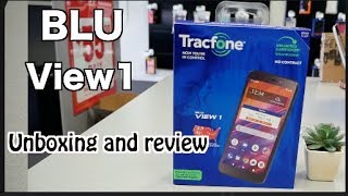 BLU View 1 Unboxing and Review For Tracfone