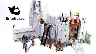 Lego The Lord of the Rings 9474 The Battle of Helm's Deep - Lego Speed build