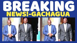 Breaking News!! Ruto RUSHED For Handshake With GACHAGUA - KIMEUMANA!