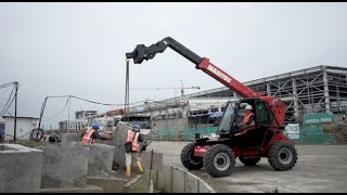 MANITOU MTX 840 in Construction Application, Indonesia