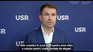 Cătălin Drulă, președintele USR: „Hai cu mine în județul Gorj”