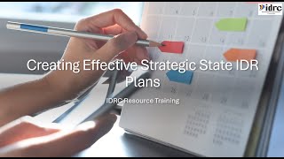 Effective Strategic Planning: Creating IDR Plans