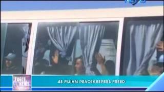 45 Fijian peacekeepers freed