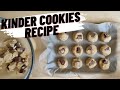 🍪 KINDER COOKIES RECIPE - A step-by-step guide for the best cookies ever!