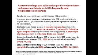 Tamizaje de Enterobacterias Resistentes a carbapenems ¿Sí o no?