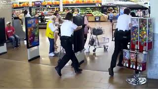 LiveLeak Florida man drives golf cart into Walmart as deputies chase him with a Taser