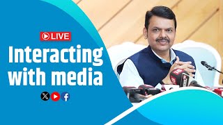 LIVE | Media interaction | Mumbai | Devendra Fadnavis