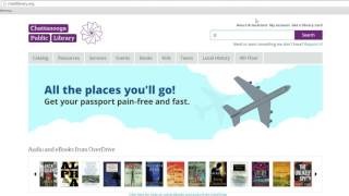 Library Website Tutorial