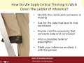 U of M Webinar: Critical Thinking and Problem Solving