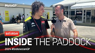 From an ice bath to Inside The Paddock 🧊 Bez explains his crazy Q2 session! | 2024 #IndonesianGP