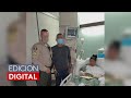 Sale del hospital Claudia Apolinar, policía que fue emboscada junto a su compañero por un pistolero