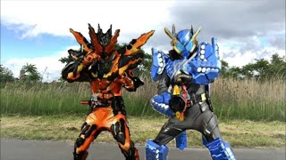 【同時変身】仮面ライダービルド タンクタンクフォーム\u0026仮面ライダークローズマグマ