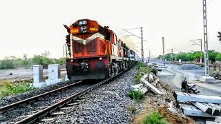 12747 GNT - VKB PALNADU EXPRESS || KZJ WDG-3A Twins || Passing at NALLAPADU