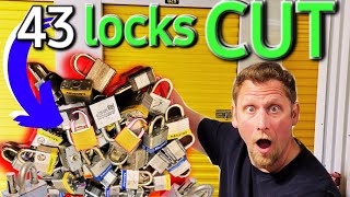 43 times Lock CUT OFF in 9 YEARS! ~ Paid over $16,000 on Storage Unit to keep THIS!