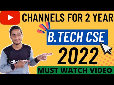 Best YouTube Channels For B.tech 2nd Year CSE Branch All Subjects ...