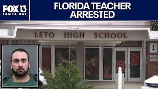Florida teacher accused of 'inappropriate conduct' with student