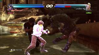 Tekken Tag 2 Lee & Violet High Damage Combo