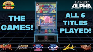 Evercade Alpha - Capcom Mega Man Edition - THE GAMES - ALL 6 Games Played!