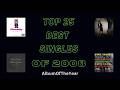 Top 25 Best Singles of 2008 (from AOTY - AlbumOfTheYear)