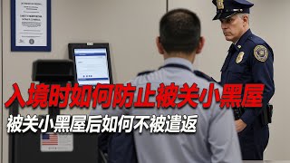 No.150：入境美国被关小黑屋怎么办？什么样的人会被关小黑屋？关小黑屋后应该怎么应对？有什么办法不被遣返回国？删微信可以吗？可以请律师吗？可以请翻译吗？美国海关小黑屋里是怎么样的？都问什么问题？