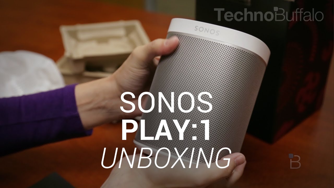 Sonos Play 1 Unboxing Youtube