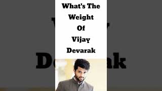 What's The Height Of Vijay Devarakonda #vijaydevarakonda #south #southactor #shorts #ytshorts