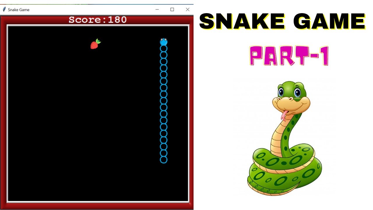Игра змейка на питоне