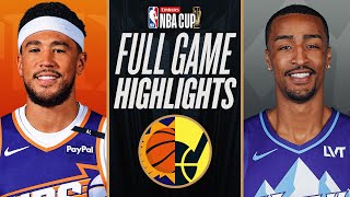 SUNS at JAZZ | EMIRATES NBA CUP 🏆 | FULL GAME HIGHLIGHTS | November 12, 2024