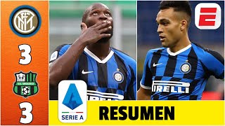 Inter vs Sassuolo RESUMEN Serie A | CR7, Juve, Chucky Lozano, Napoli festejan el empate | Exclusivos