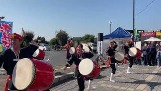 2024/11/4[五穀豊穣]道の駅さかい　琉球國祭り太鼓茨城支部