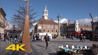 Stockton-on-Tees Walk: Town Centre【4K】