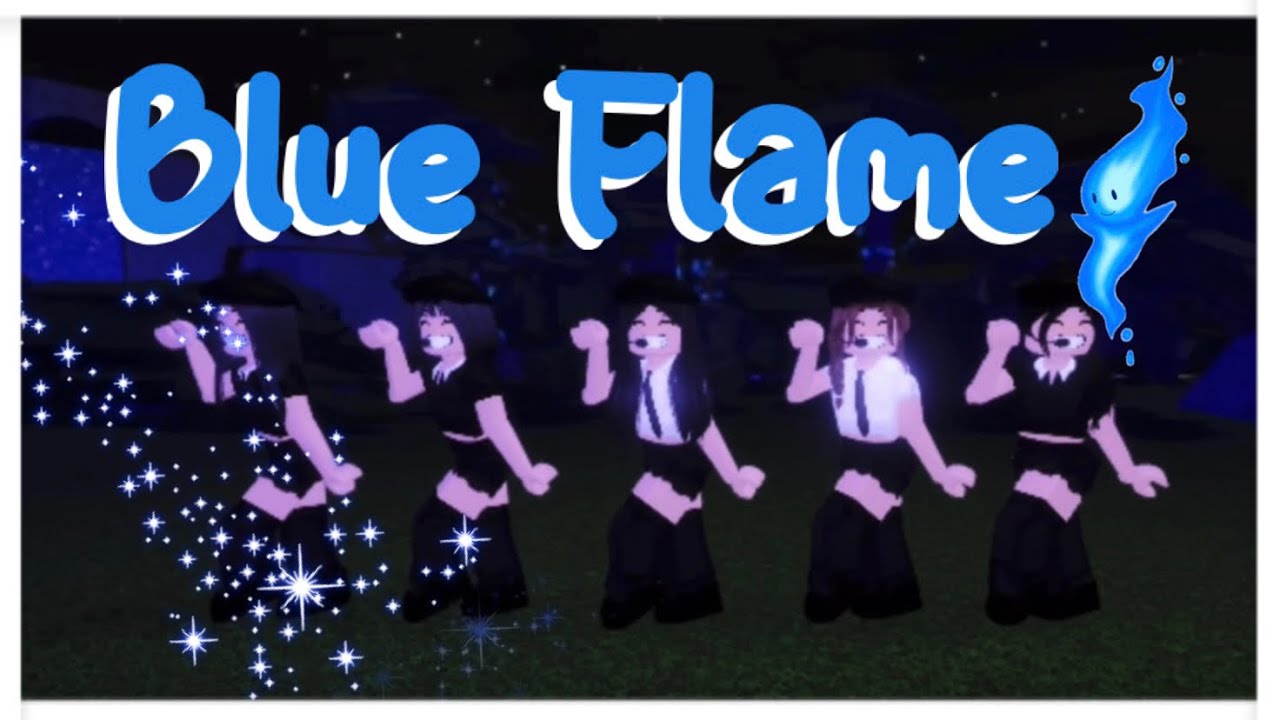 LE SSERAFIM - Blue Flame | Roblox Studio Choom (RH Dance Studio) - YouTube