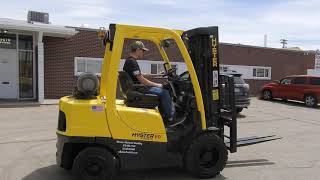 #2622 Amazing 2017 Hyster H60FT, 6K Pneumatic tire forklift