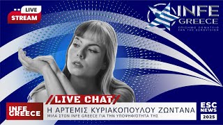 INFE Greece LIVE INTERVIEW: Artemis Kyriakopoulou