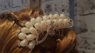 Bridal hair combs  Zara Makes