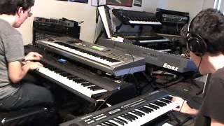 Improvisation: Motif-6 Leslie Organ and JV-1080 Bass