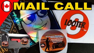 Mail Call  New Stickers to Giveaway! MAER Videos  \u0026 Looter8