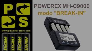 Cargador powerex MH-C9000 - Como usar el modo BREAK-IN