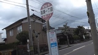 Google mapに載っていないバス停を紹介！越前市コミュニティバス【日本バス停紀行】第651回　高瀬一丁目