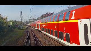 Führerstandsmitfahrt 2.23 Berlin Greifwalderstr nach Landsberg / trains ride  cab cabview Film