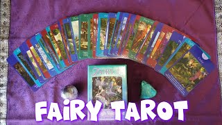 Fairy Tarot Deck | Card Unboxing and Flip Through