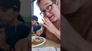 WE MOVED TO THE PHILIPPINES! part5(Bohol) Kenny Rodgers Roasters vs Jollibee Burger Steak.Who wins?