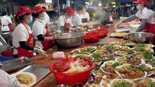 A wedding banquet in rural China is filled with an abundance of delicious and sumptuous food