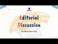 4 December 2024 | Editorial Discussion | Grassroot democracy, Colonial Mindset, AI and Agriculture