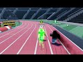 DESTROYING Pro Athletes In ROBLOX Track and Field