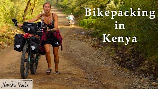Bikepacking in Kenya/ Camping with Maasai/ Crazy off-road/ Man who walks by Lion
