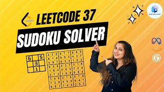 Leetcode 37 Sudoku Solver | Algorithm & Solution | Meta | Amazon | Google 🔥 #leetcode #sudokusolver